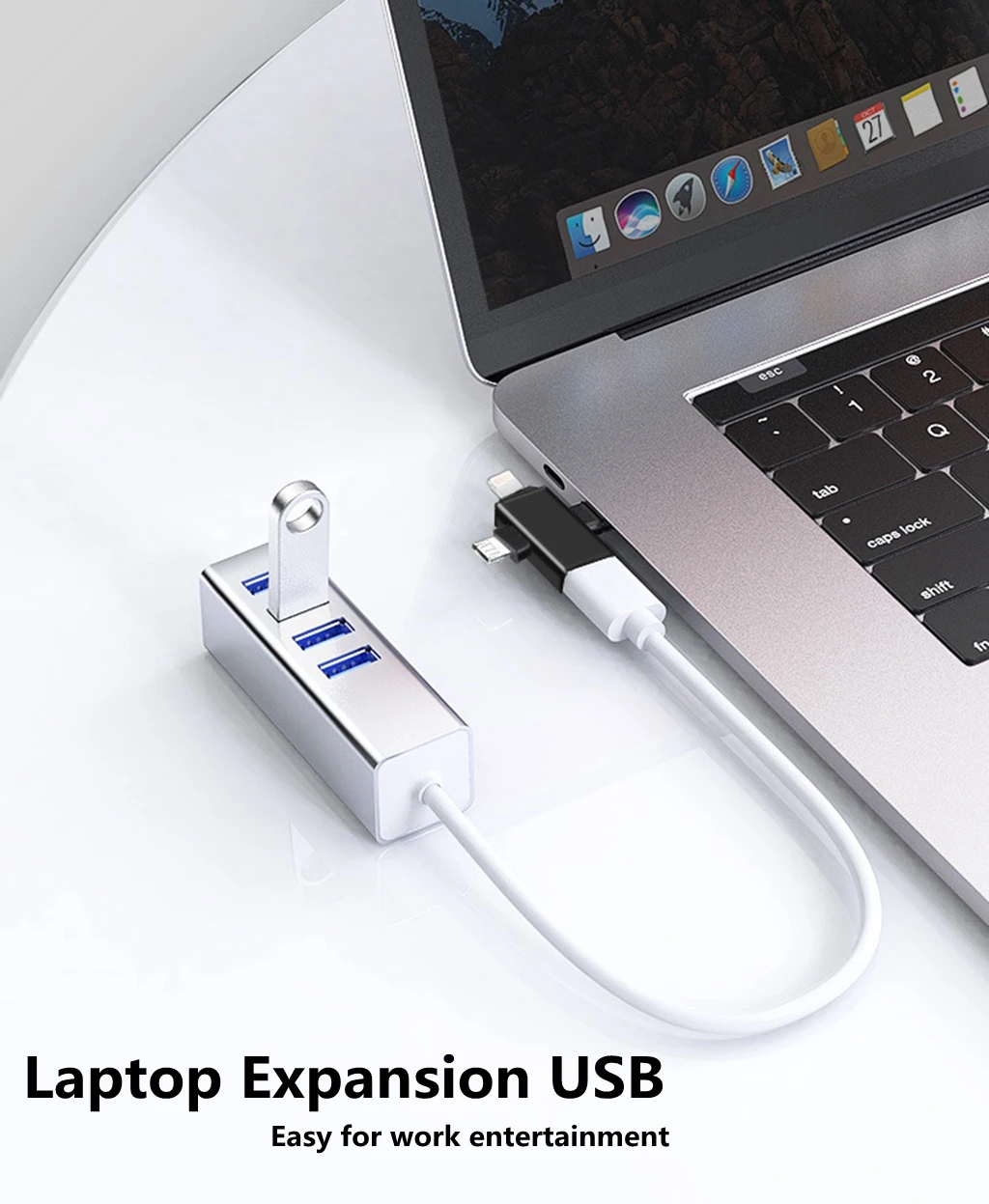 3 в 1 адаптер OTG Type C Micro USB Lightning 0 преобразователь передачи данных для планшета