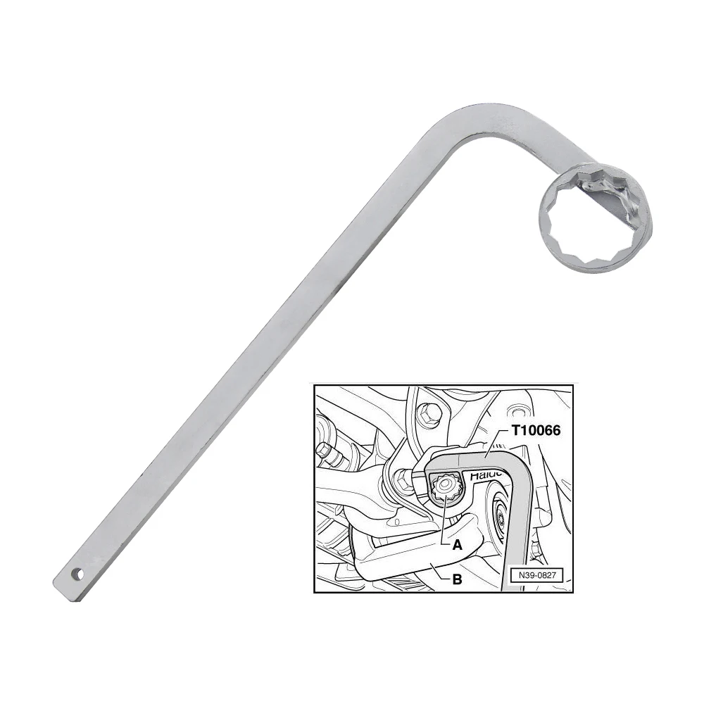 Ключ для масляного фильтра T10066 46 мм для Halex, сервисный инструмент для VW AUDI SEAT SKODA 46 мм 12PT, инструмент для удаления масляного фильтра автомобиля