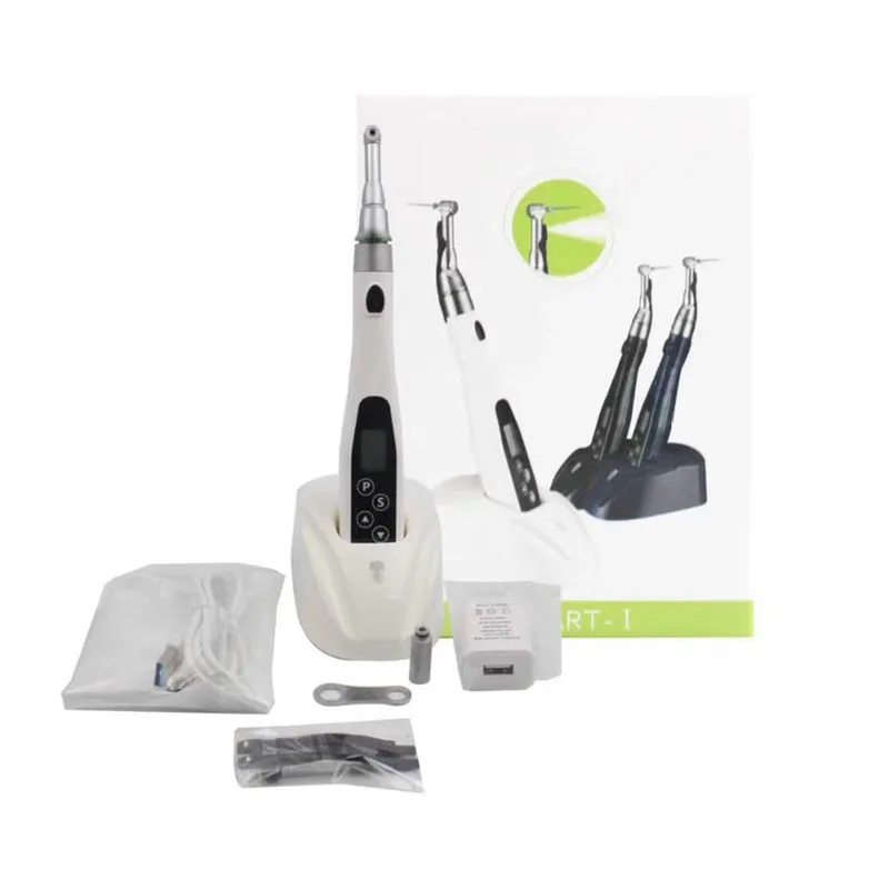 Белый светодиодный эндометр беспроводное снижение контр-угол эндомотор лечение