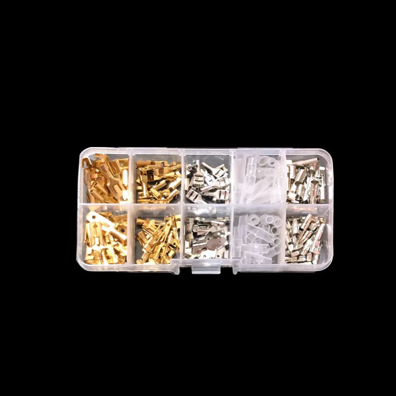 

150/480/600Pcs Insulated Male Female Wire Connector 2.8/4.8/6.3mm Electrical Wire Crimp Terminals Spade Connectors Assorted Kit
