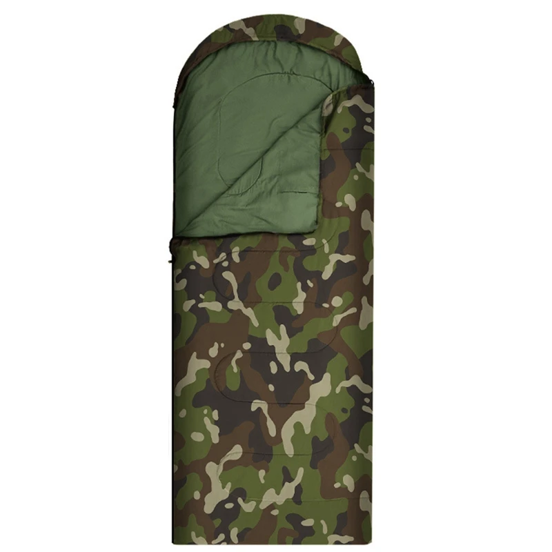 

Adult Camouflage Travel Sleeping Bag Outdoor Camping Sleeping Bag Thickened (1 Pcs)