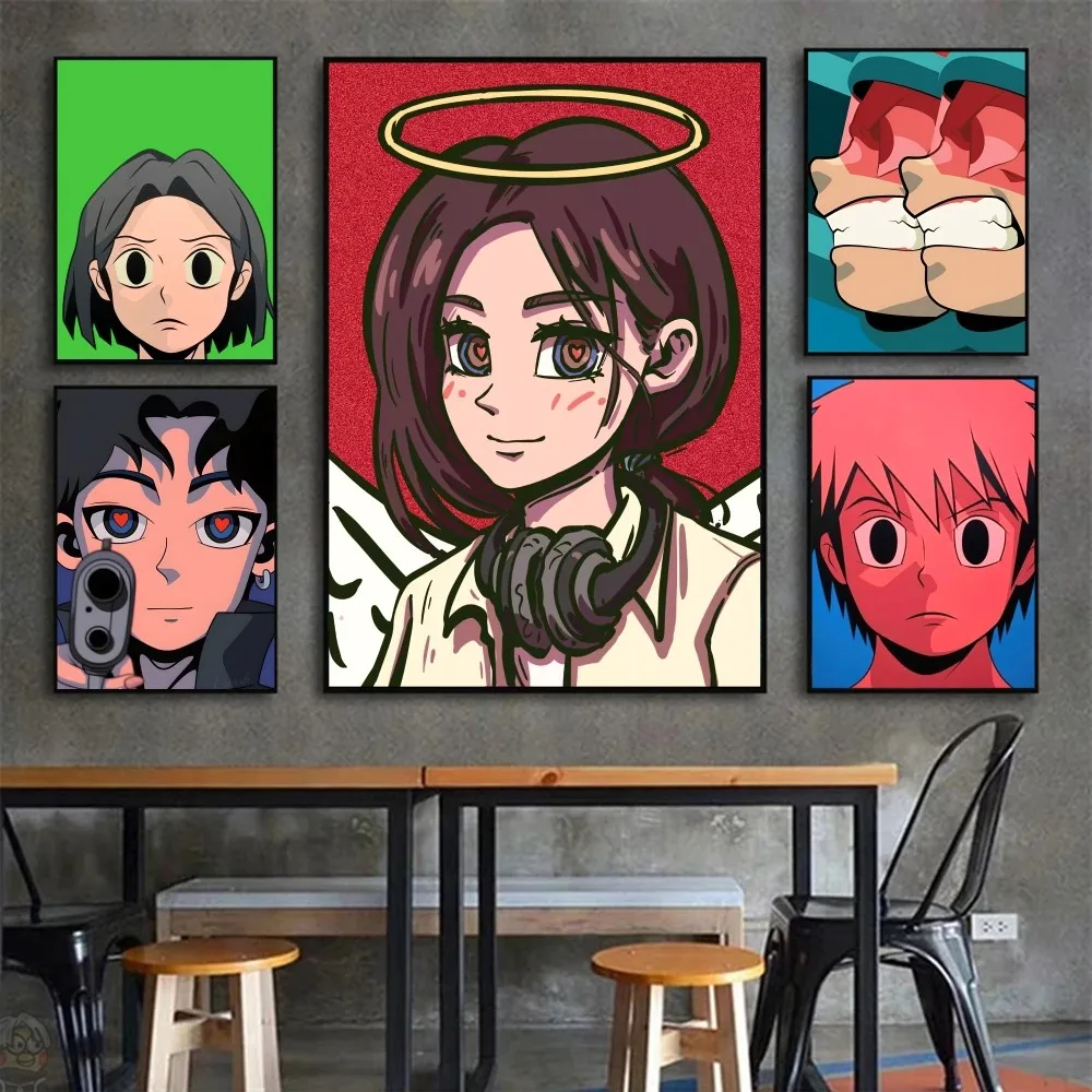 Minimalist Japanese Korea Animation Aokizy Poster Wall Art Home Decor Room Digital Painting Living Restaurant Kitchen