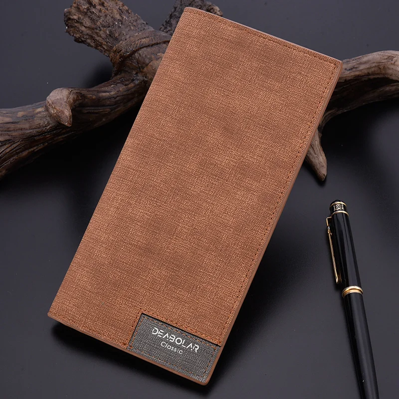 

Luxury Brand Men's Wallet Business Clutch Leather Purse for Male Fashion Man Card Holder Korean Style Ultra-thin Soft Wallets