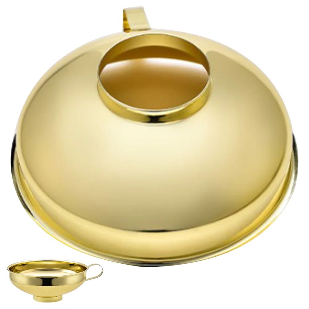 

Thickened Wide Mouth Funnel Large Mouth Funnel Coffee Funnel Bottle Jam Powder Funnel Funnel Stainless Steel Filter Funnel