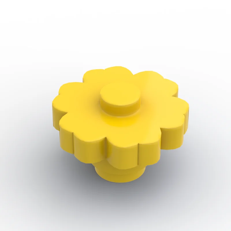 

10PCS High-Tech Assemble Particle 98262 2 x 2 Plant Flowers 2 x 2 Bricks Building Blocks DIY Replaceable Part Children Toys