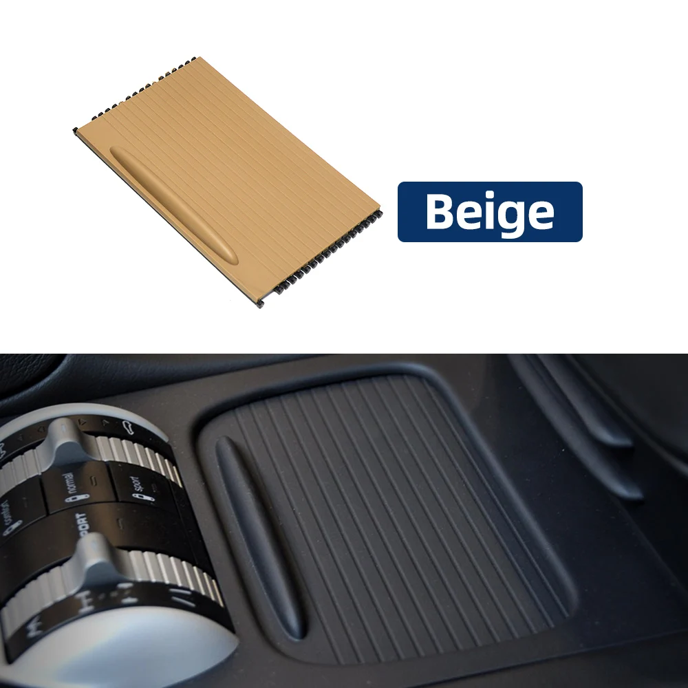 

Передняя центральная консоль автомобиля, раздвижные жалюзи, держатель для напитков, рулонная шторка для Porsche Cayenne 955 2003-2010