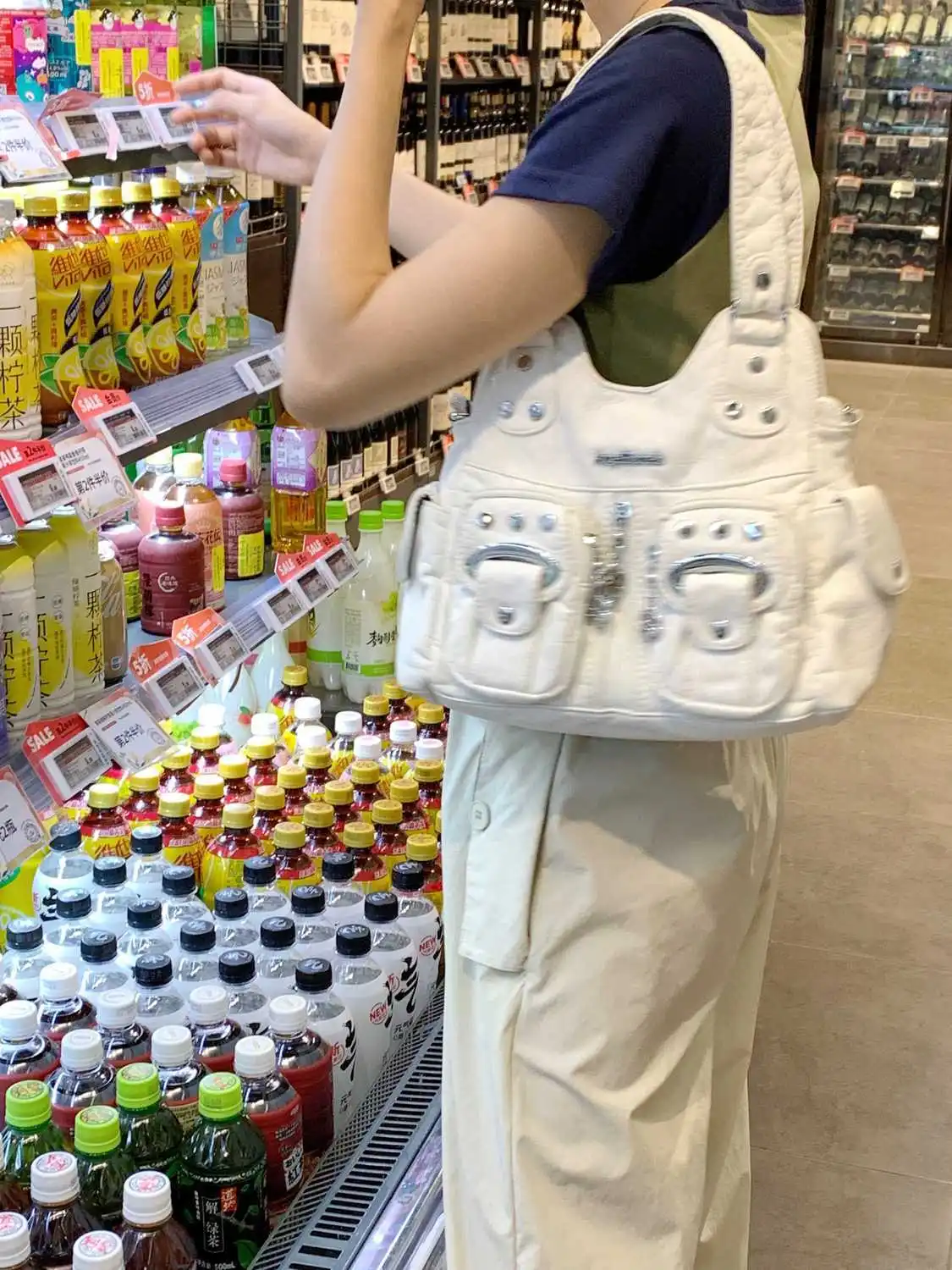 Винтажная женская сумка на плечо