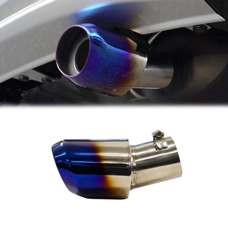 

For Honda HRV HR-V Vezel 2021 2022 Stainless Steel Car Tail Exhaust Muffler Tip Pipe Car Exhaust Tail Throat Cover