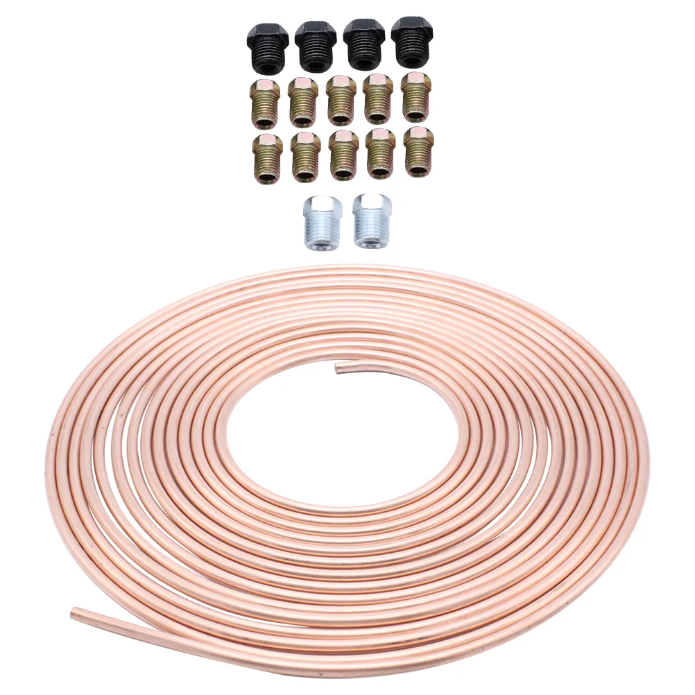 

Brake Hose Tube Replacement Tubing Coil Fitting Auto Line Vehicle Non-magnetic Car