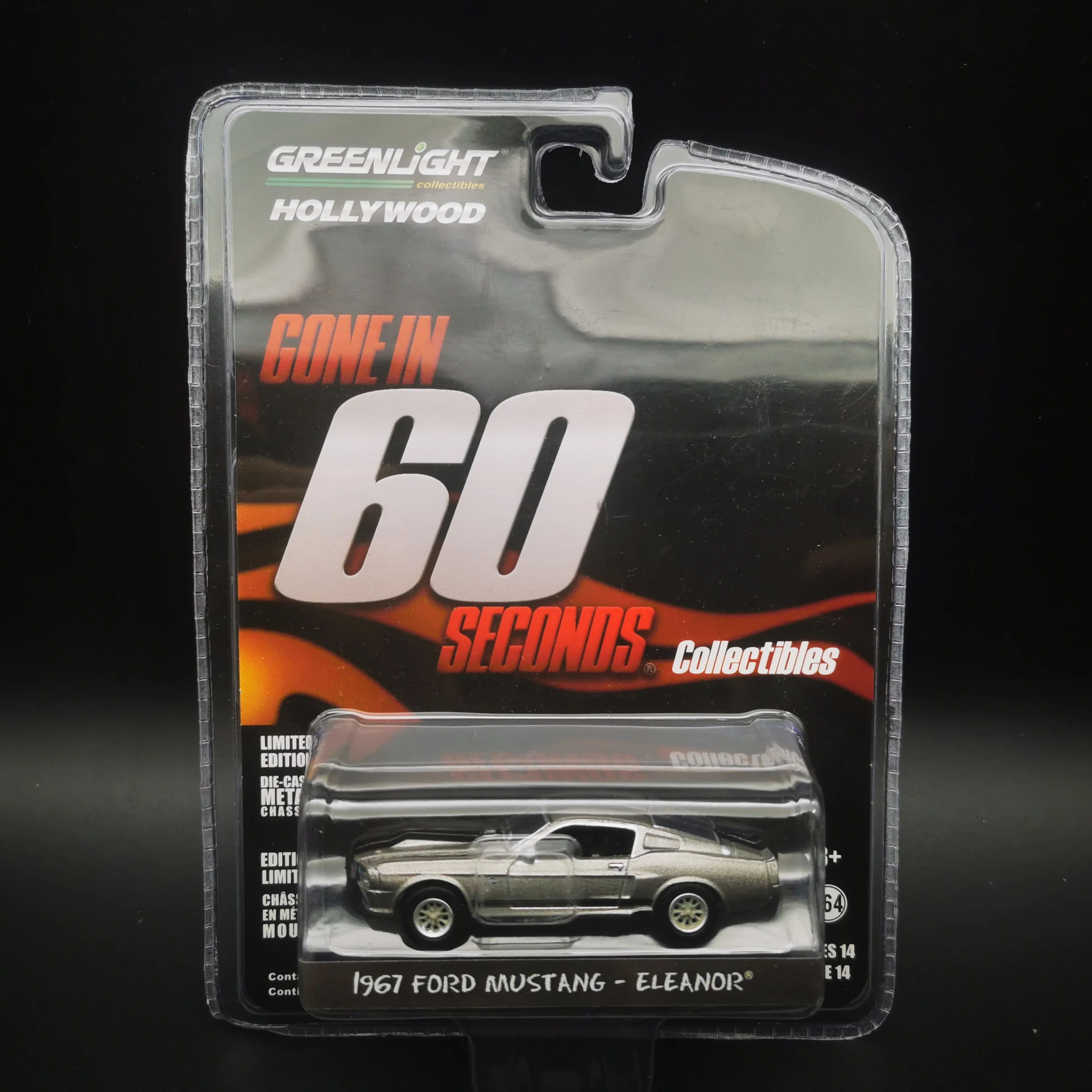 

GreenLight 1:64 FORD MUSTANG ELEANOR 1967 вышел за 60 секунд ограниченный выпуск имитация сплава статическая модель автомобиля игрушки подарок
