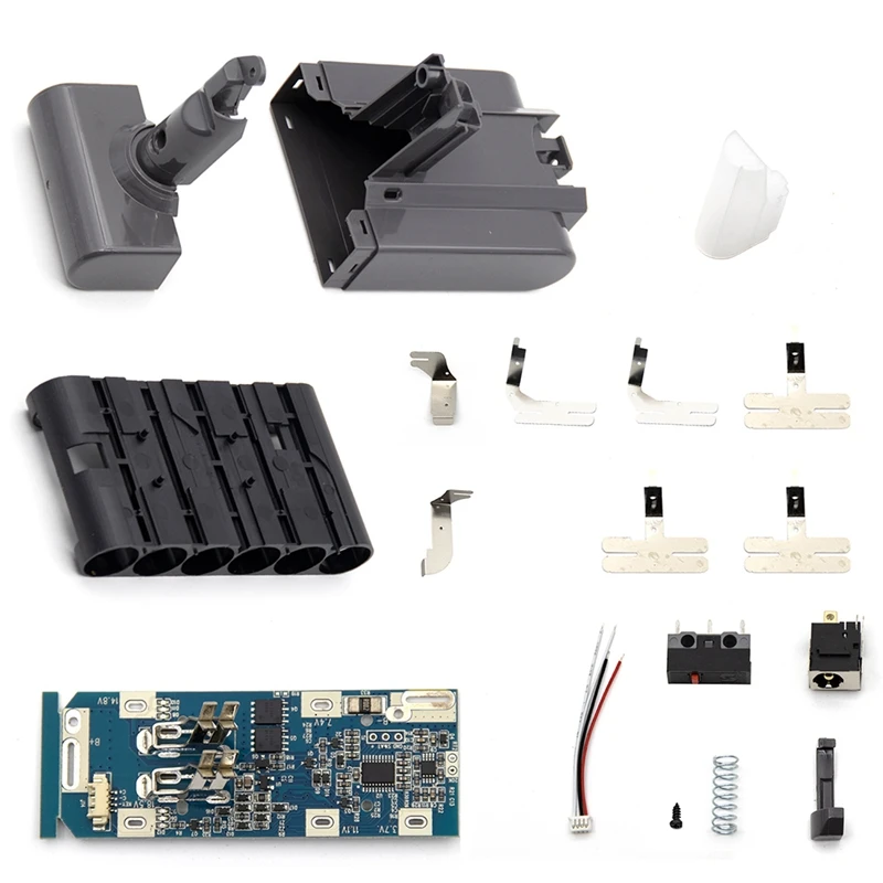 Пластиковый корпус литий-ионного аккумулятора V6 плата защиты от зарядки