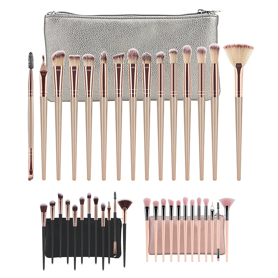 

12Pcs Professional Makeup Brush Set, Eye Brush, Brush Bag, Eyebrow Comb, Small Fan-Shaped Beauty Tool