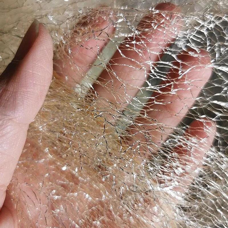 Асимметричная сетчатая ткань дизайн сделай сам для одежды ручной работы