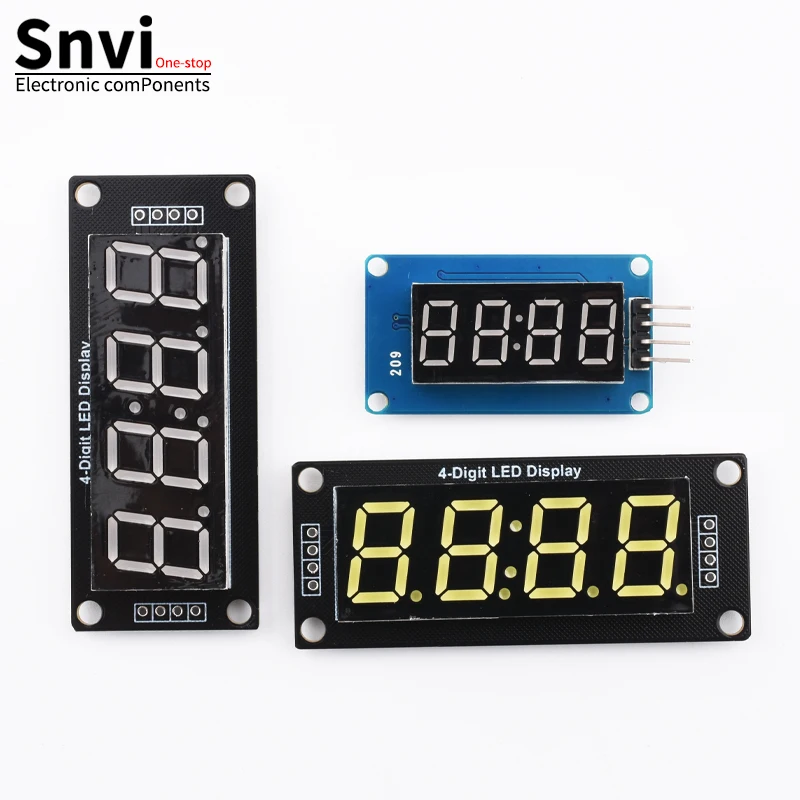 Модуль светодиодного дисплея TM1637 для Arduino 4-значный 7-сегментный 0 56 дюйма