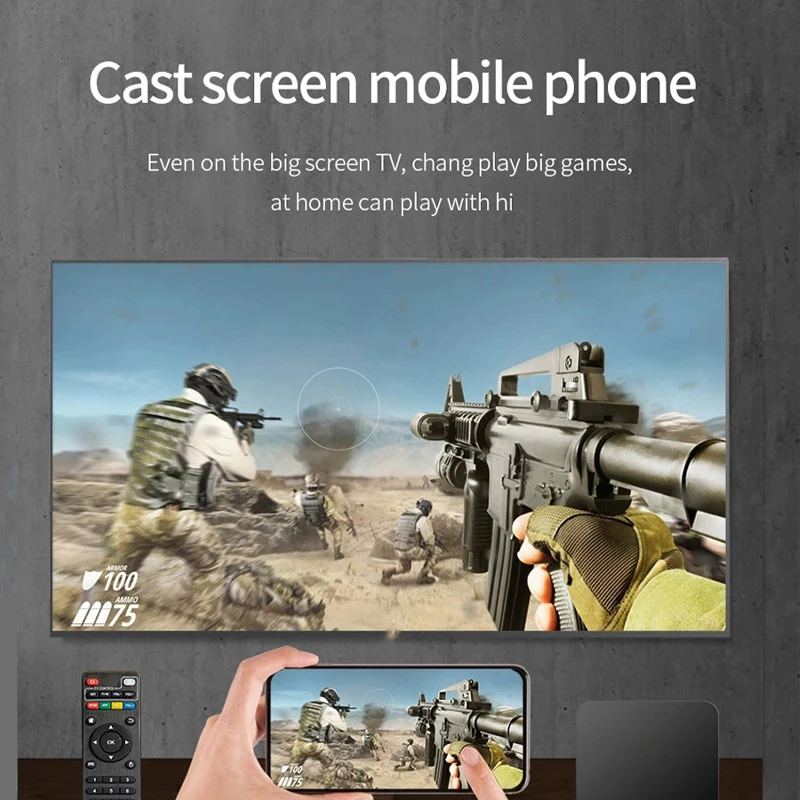 ТВ-приставка 4K HD IP TV 1080P 3D Android 128G смарт-медиа сетевой плеер Поддержка Miracast DLNA TF USB