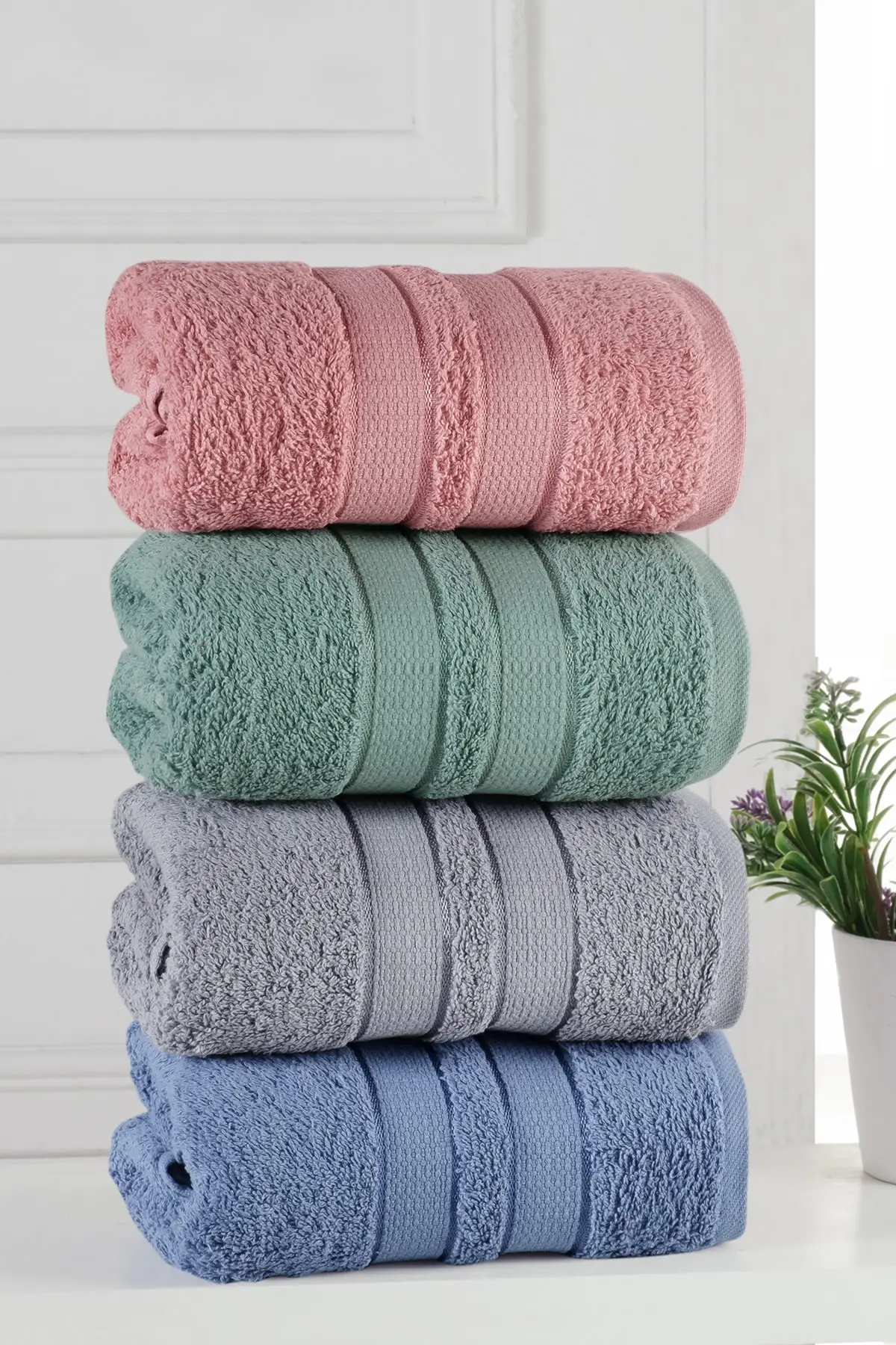 

Mila Hand And Face Towel Set 50x90 cm4