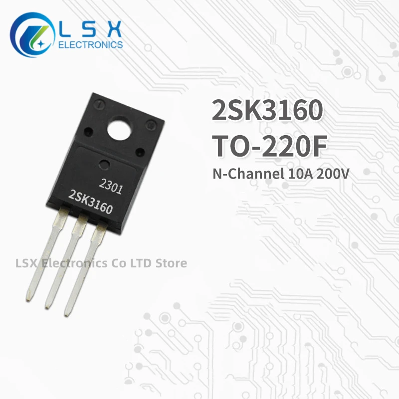 

Прямые продажи с завода, 2SK3160 TO-220F, Инкапсуляция N Channel MOS полевой транзистор с эффектом 10A 200V