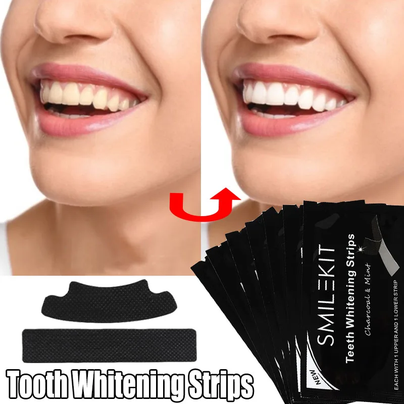

7 Pairs/set Daily Life Oral Care Hygiene Teeth Whitening Strips Whiten Tools Teeth Whitening Strips Gel Teeth Bleaching Tools