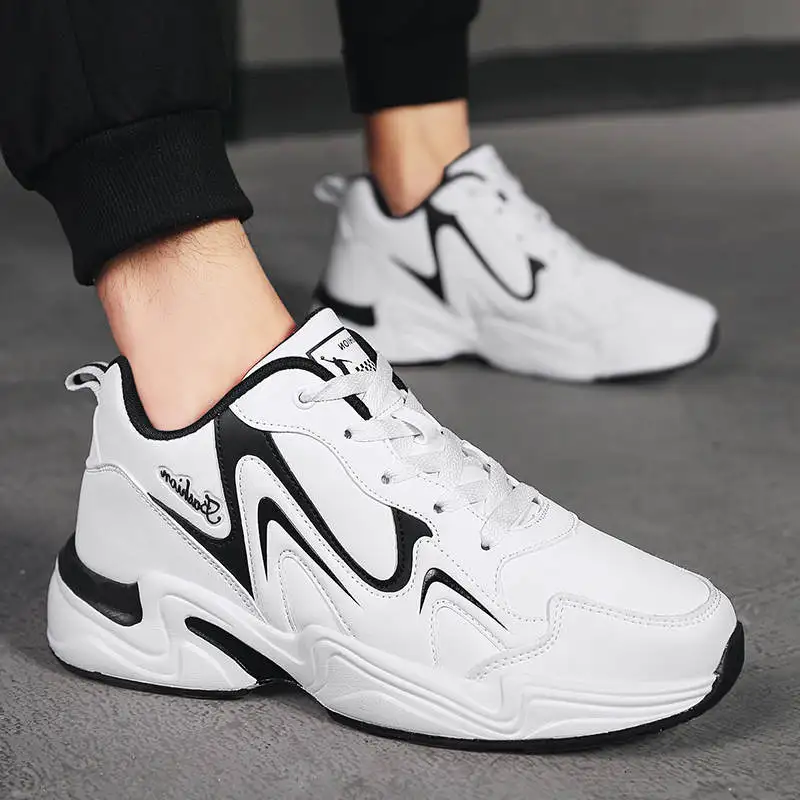 

Casual Man Shoes Trianers Sneakers Leather Man Low-Top Anime Shoes Designer Luxury 2021 Sport Shoes Men Casual Tennis Tennis