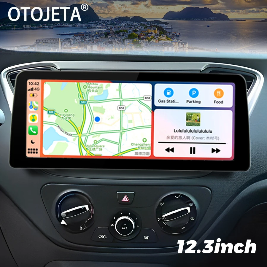 

12.3inch Android 13 Car Video Player 2Din Radio Stereo For Hyundai Verna Accent Solaris 2016 GPS Multimedia Carplay Head Unit