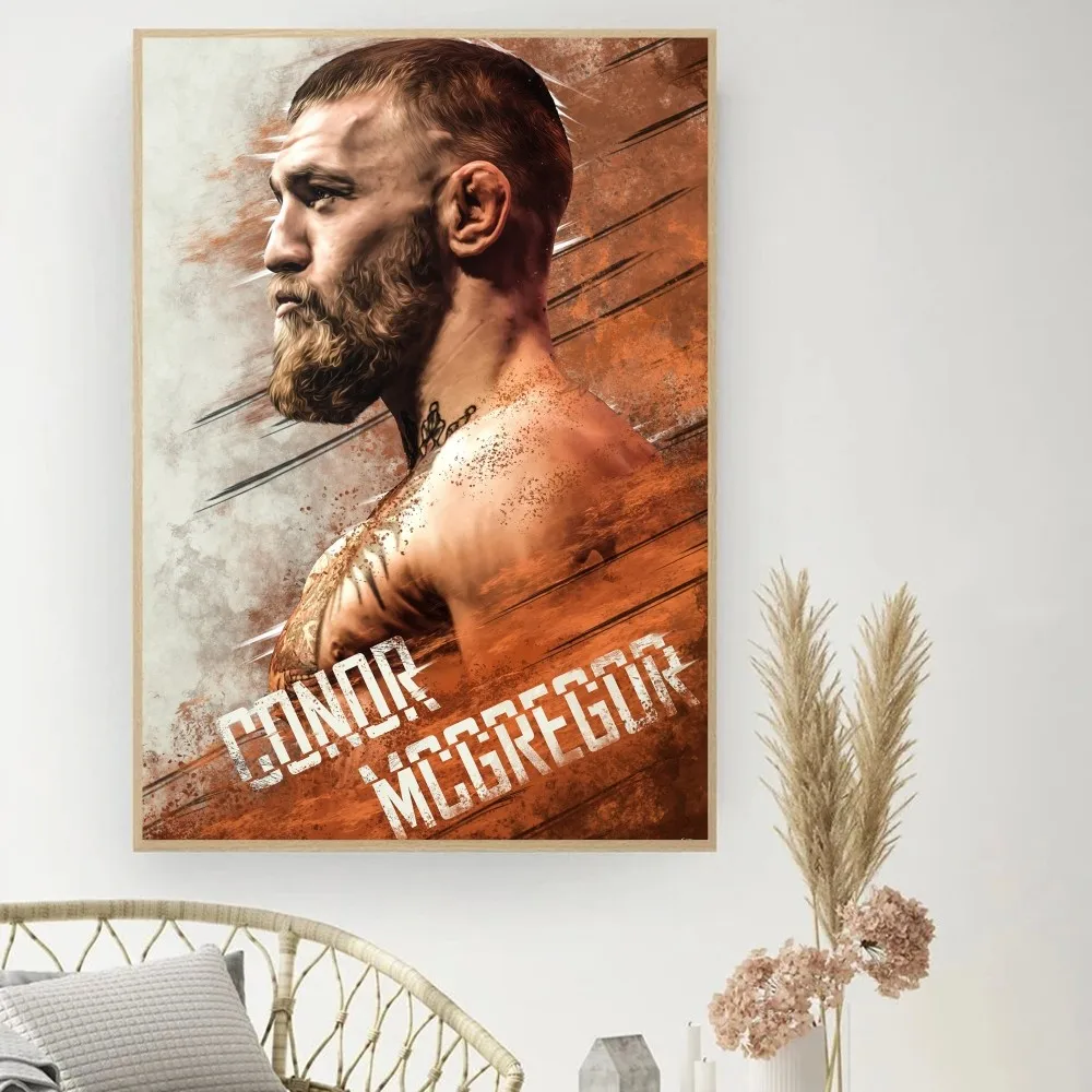 C-Conor Boxing M-McGregor постер DIY винтажный с фильмом настенная живопись учебные наклейки