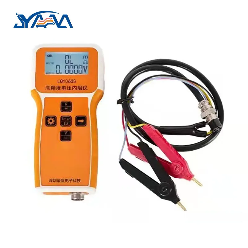 

LQ1060S Hoge Precisie Impedantie Lithium Batterij Voltage Ir Interne Weerstand Tester Voor 18650 32700 Lifepo4 Prismatische Cel