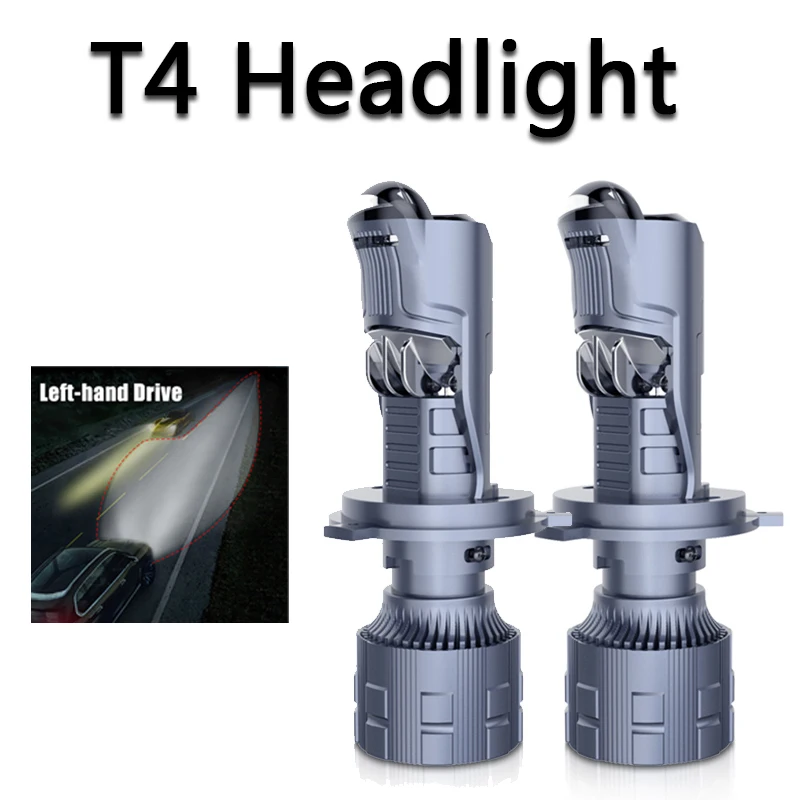 Автомобильная фара M01M LHD с мини-объективом, Лампа для проектора H4, H7, Canbus, 6000k, 12 В, автоциклы, фара дальнего/ближнего света, сверхъяркая лампа