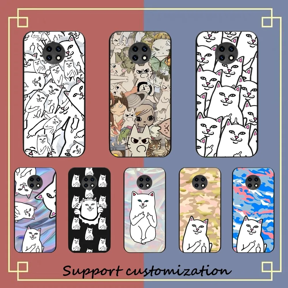 

Cat R-Ripndip iphone case For Redmi Note 4 X 5 A 6 7 8 Pro T 9 Pro 9S 10 Pro 11 Pro 11S 11Epro PocoM3pro
