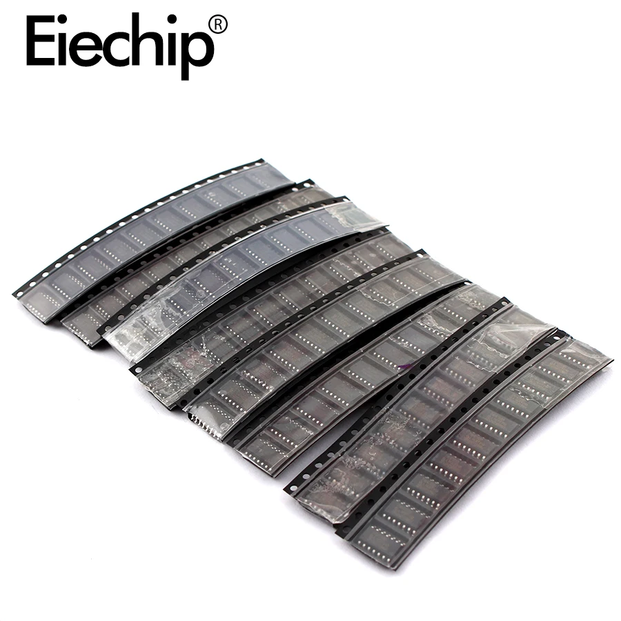 SMD 74HC00D 74HC04D 74HC08D 74HC14D 74HC138D 74HC164D 74HC165D 74HC595D SOP Logic IC assortment Kit 8Values*10pcs diy electronic