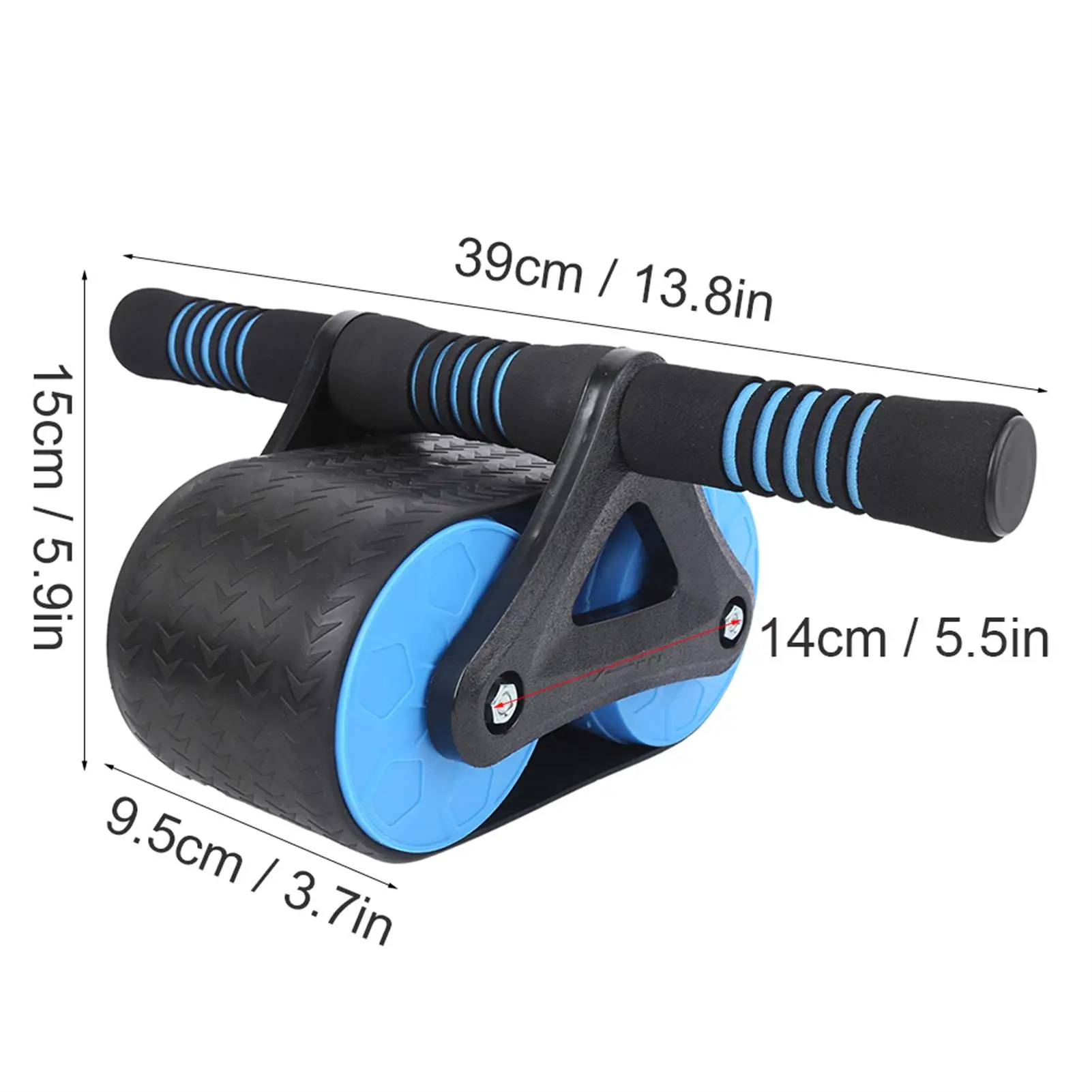 Роликовые колеса с пружинной спинкой Домашний тренажер для брюшного пресса