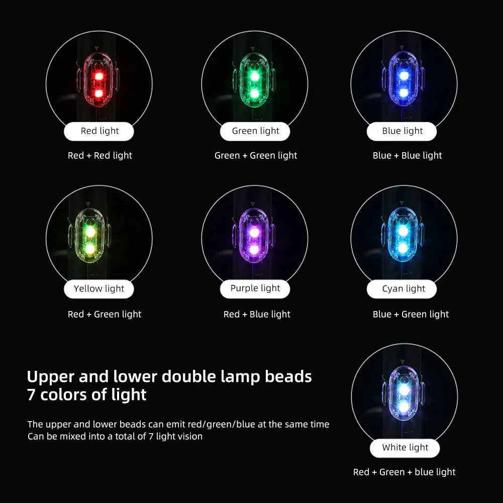 Мини-велосипедный USB перезаряжаемый задний фонарь вспышка для мотоцикла
