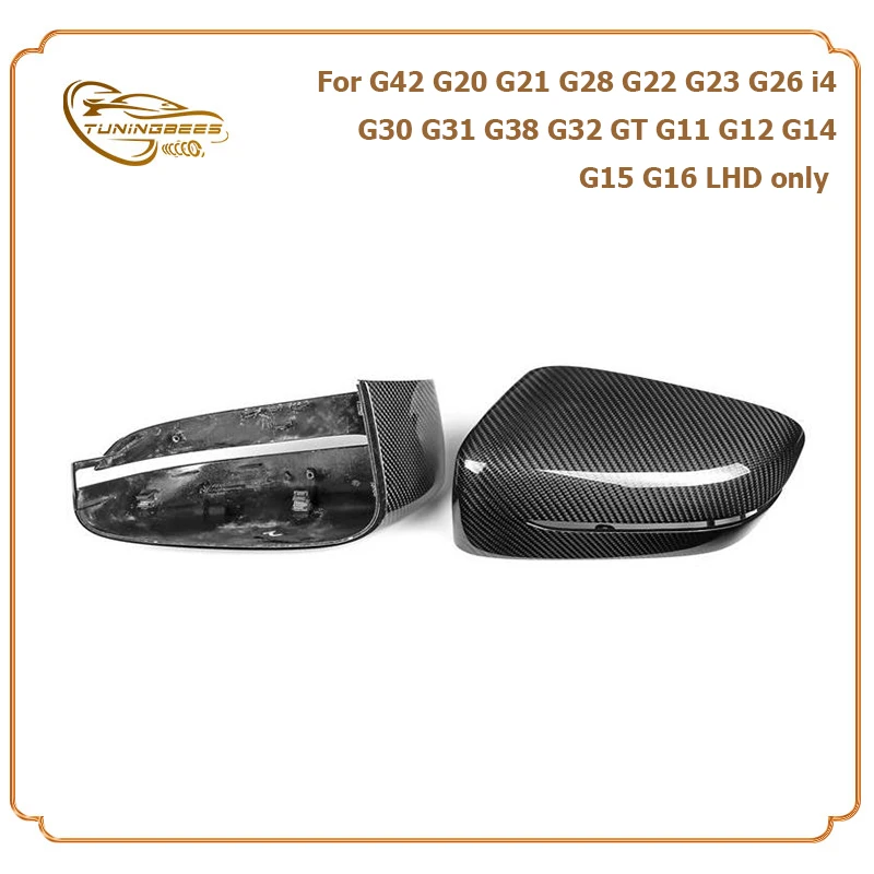 Накладка на зеркало из углеродного волокна OEM для BMW G42 G20 G21G28 G22 G23 G26 i4 G30 G31 G38 G32 GT G11