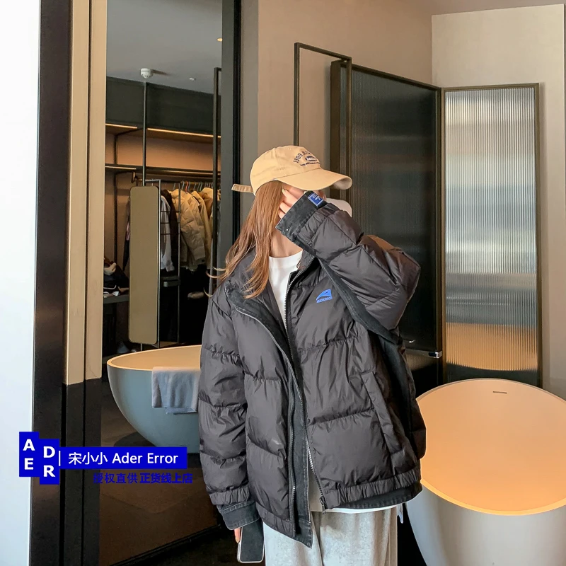 Korean high-quality down coat for men and women in autumn and winter, new loose two-piece white duck down, thickened down unisex