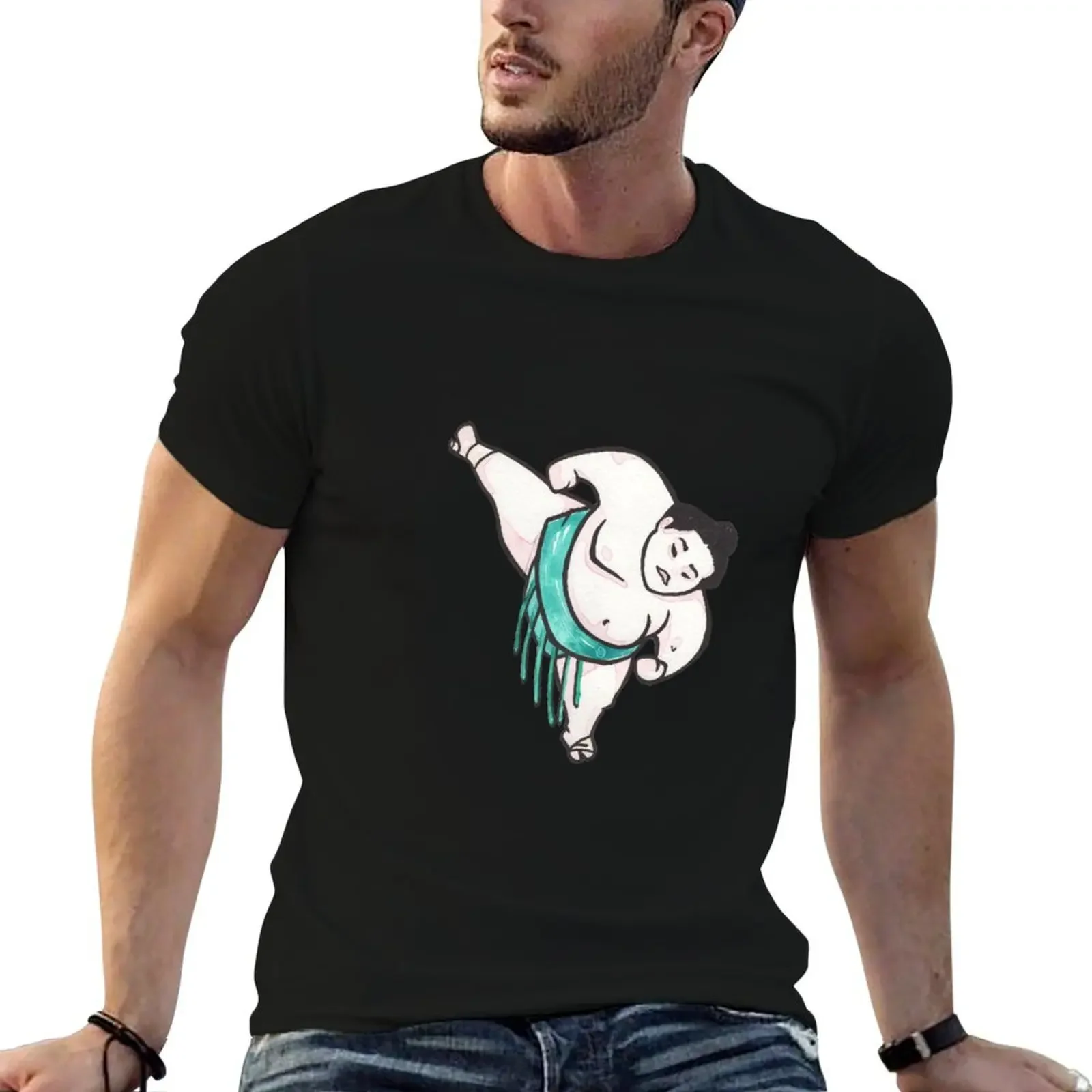 Футболка Chibi Sumo-Meisei мужская хлопок