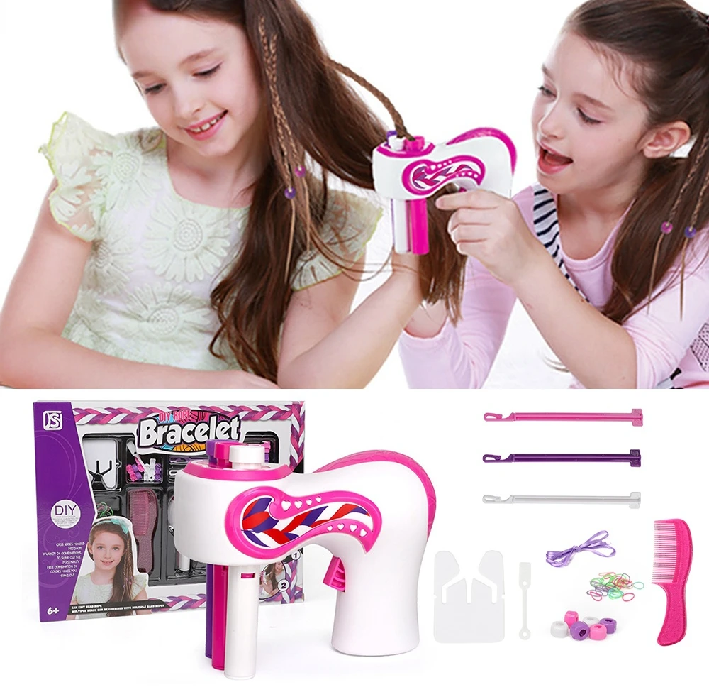 

Fashion Automatic Hair Braider Electric Twist Knitting Roll Twisted Braiding Hair Styling ToolsGirl Gift DIY Hair Weave Machine
