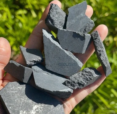 Необработанные камни Shungite-Исцеляющие кристаллы и камни-искусственные
