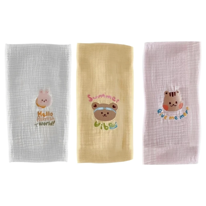 

Cotton Baby Receiving Blanket Newborn Soft Absorbent Swaddles Towel Shower Gift