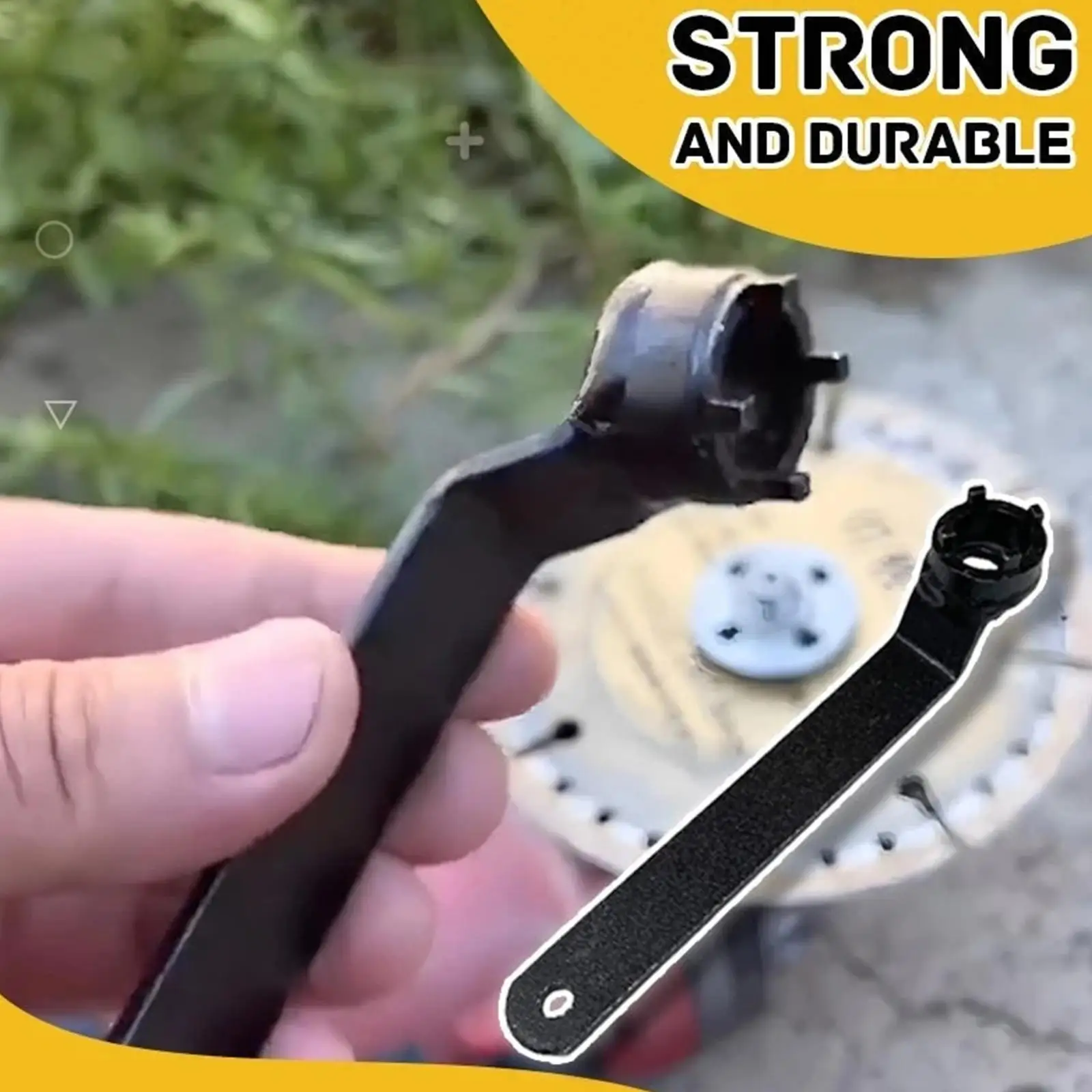 

Special Wrench For Four-Claw Angle Grinder Thickened Plate Angle Grinder Hand Adjustment Wrench Removal Wrench Tool Accessories