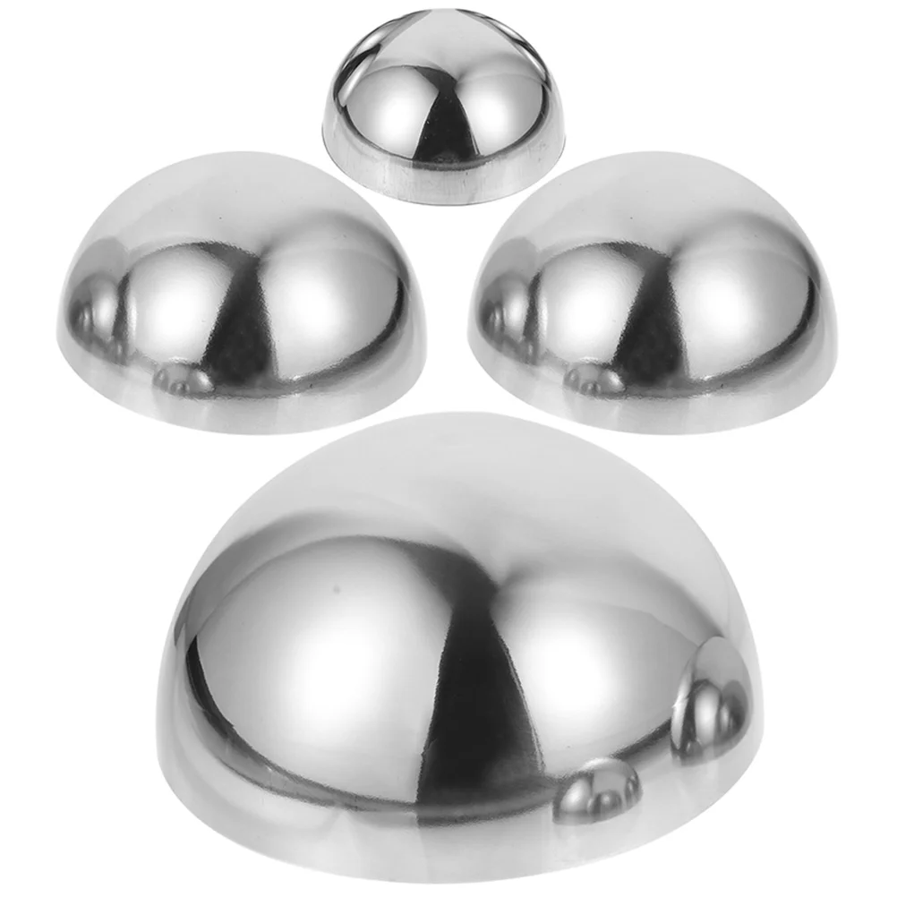 

4pcs Mirror Globe Reflective Spheres Reflective Globe Gazing Globe Garden Mirror Balls Mirror Spheres