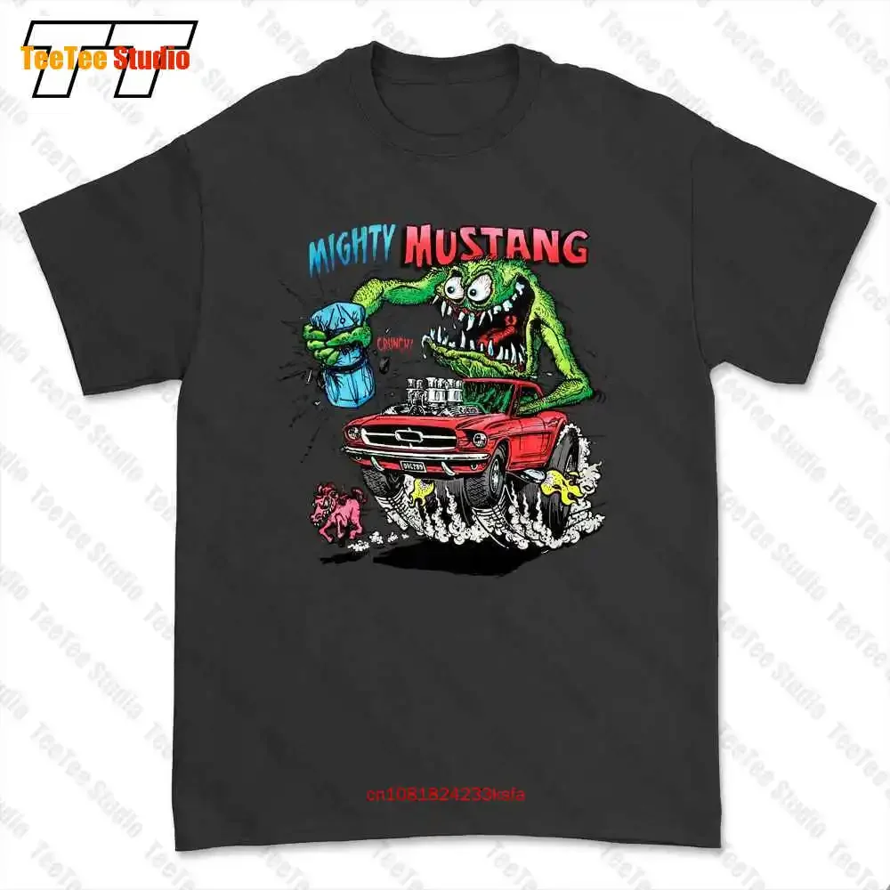 Ed Big Daddy Roth Rat Fink Mighty Mustang T-shirt Tee GTKG