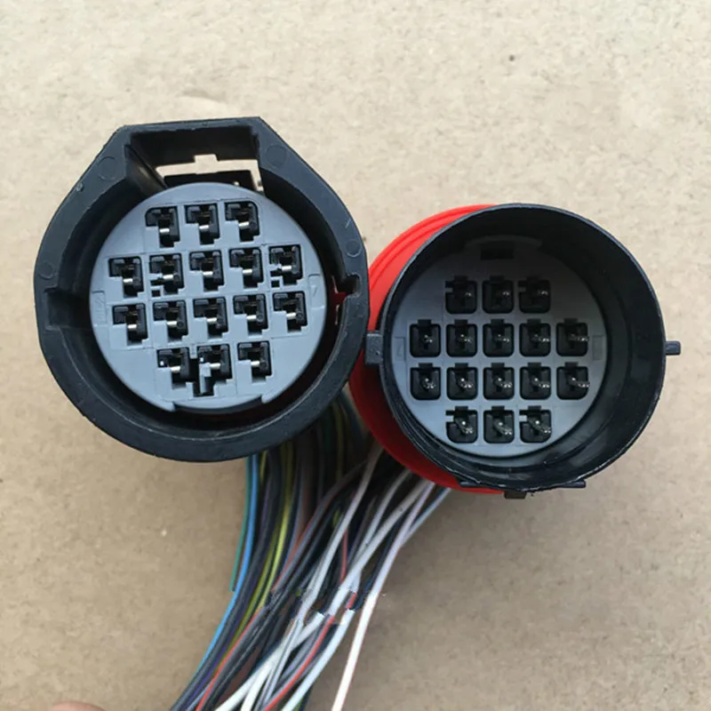 16-контактный разъем для автомобильной фары с проводом Land Rover Range evoque Discovery 3 4 Freelander