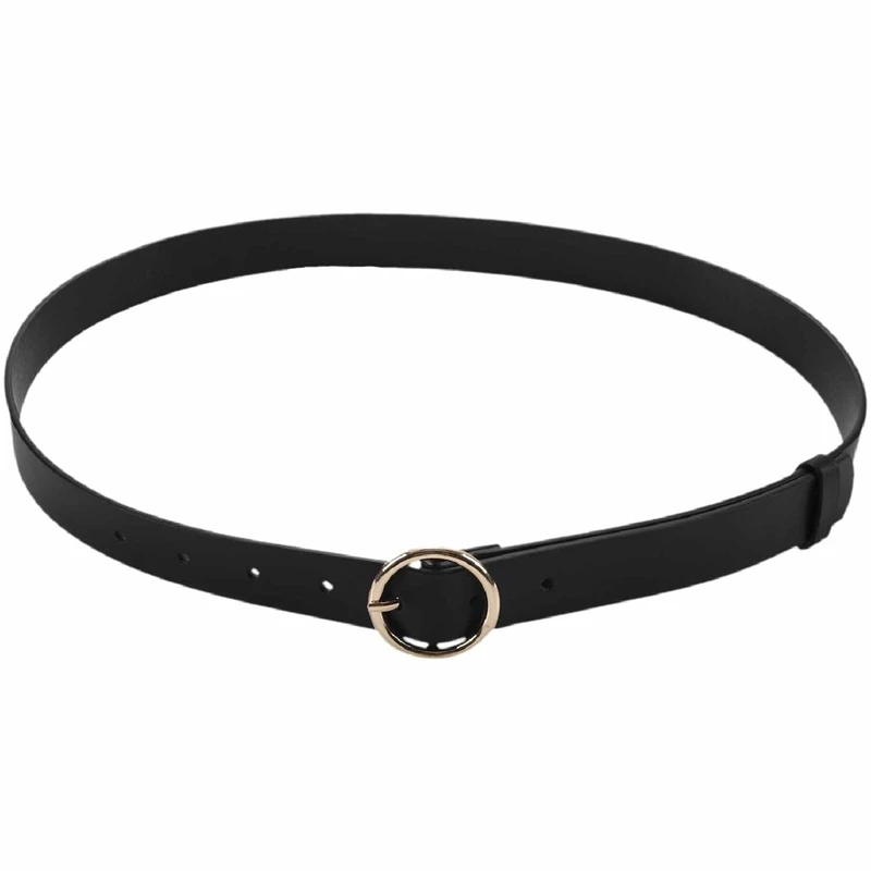 

Women's Belt Round Waist Buckle Alloy Casual Fashion Imitation Leather 105CM