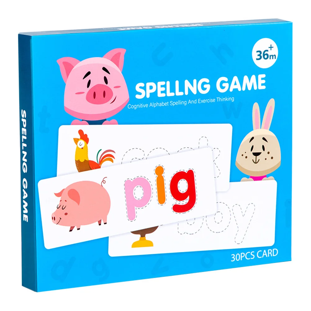 

Spellingalphabet Plaything Educational Word Toy Letter Kids Playthings Puzzle Toys Children Cognition Game Cognitive Learning