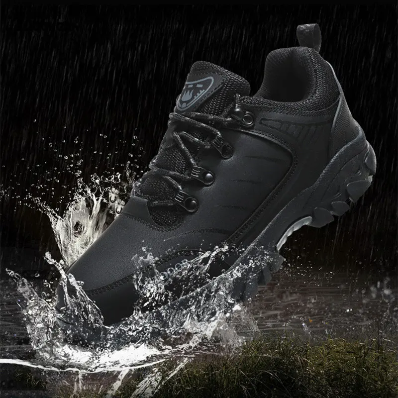 Men Women Waterproof Wear-resistant Hiking Sneaker Breathable Non-slip Trekking Hunting Sport Footwear Climbing Tactical Shoes