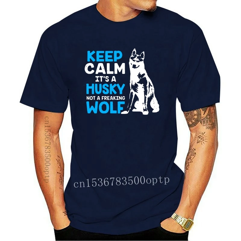 Новая мужская футболка владелец собаки сибирского хаски Аляски сани гоночный