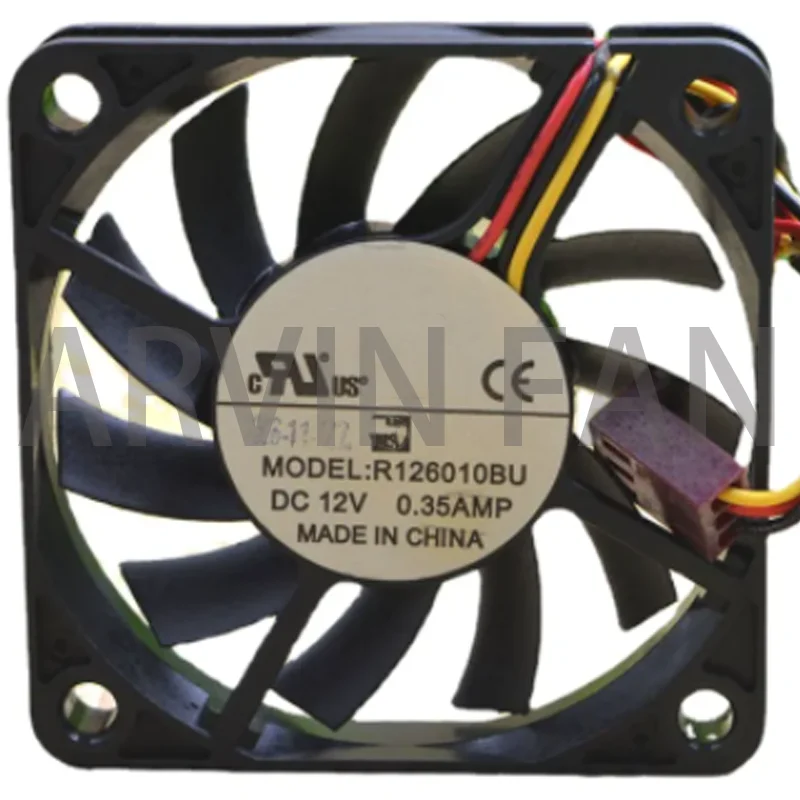 Оригинальный вентилятор 6010 6 см R126010BU с двумя шариками 12 в 400 а кулер для ЦП 60*60*10 мм (шт./партия)