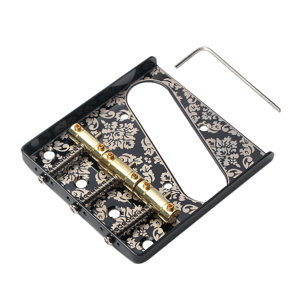 

1 Set Guitar Bridge Durable Metal 6 String Prime Tailpiece Guitar Bridge for Guitar