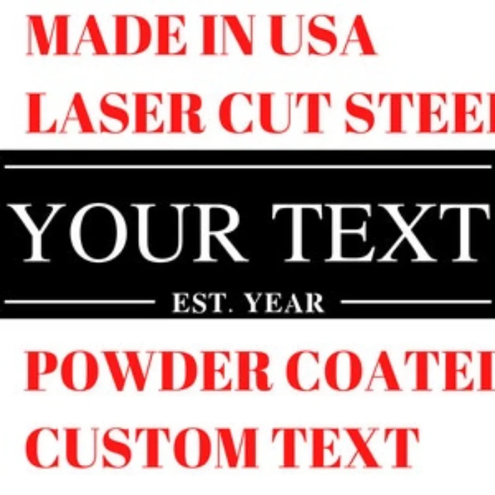 Металлическая именная табличка CIFBUY