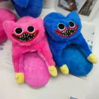 Новинка Хаги Гаага ваджи туфли Huggy Wuggy Мягкие плюшевые игрушки Kissy Missy Poppy Playtime домашние тапочки детская теплая обувь на плоской подошве