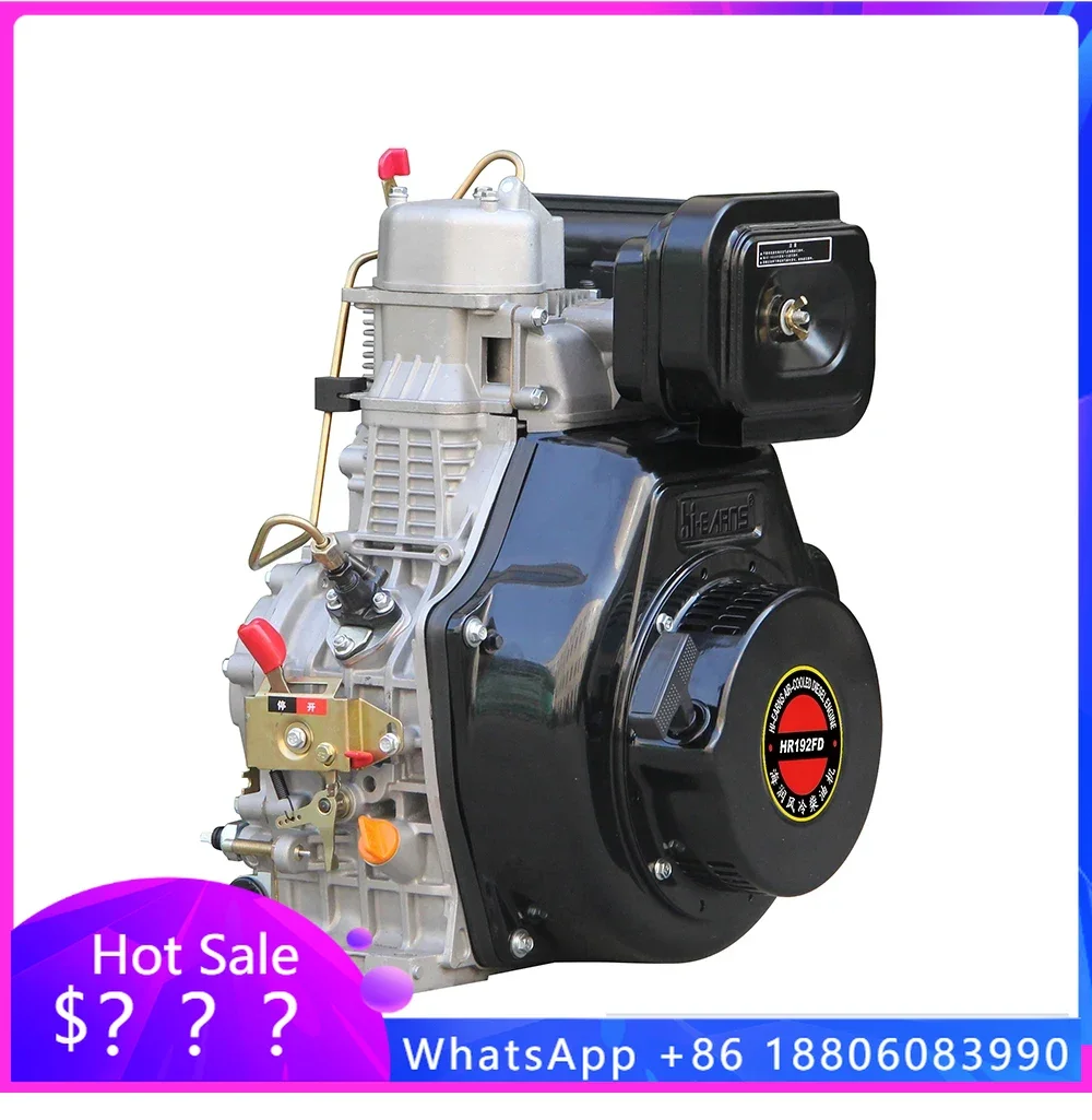 Двигатель G3 с коническим валом 192FE 8 кВт для генератора матрицы открытого типа 6 5